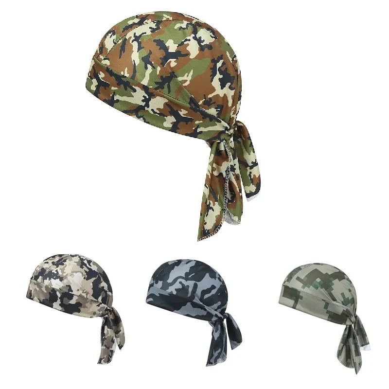 Headband Summer Knit - 위장 헤드밴드 반다나 손수건 헤드 맨