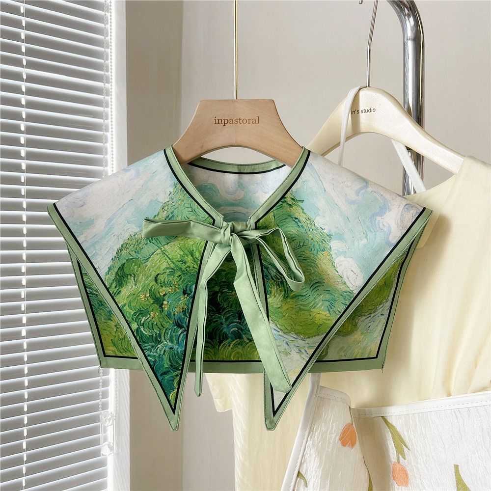 여성용 꽃 무늬 셔츠, 가짜 칼라, 패션 빈티지 하프  - Blouse Off Shoulder 리뷰 및 가격