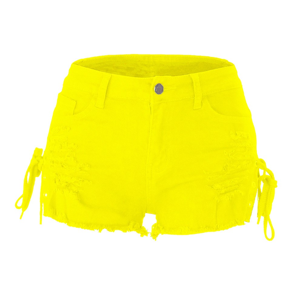 Y2k 여성용 반바지 로우라이즈 미니 블루 진 반바지  - Shorts Denim Frayed 리뷰 및 가격