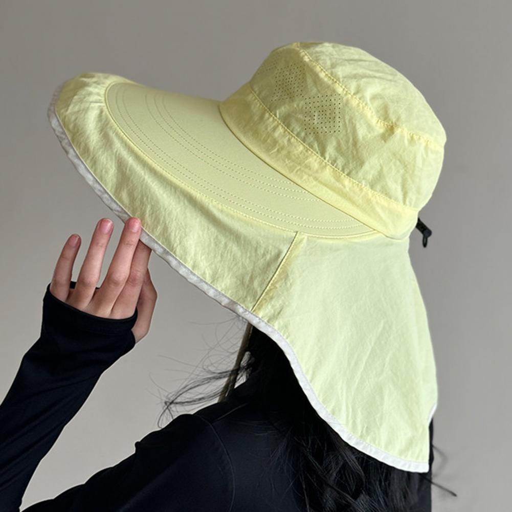 여성용 태양 모자, 넥 플랩이 있는 넓은 챙 플로피 모 - Hat Floppy Wide 리뷰 및 가격