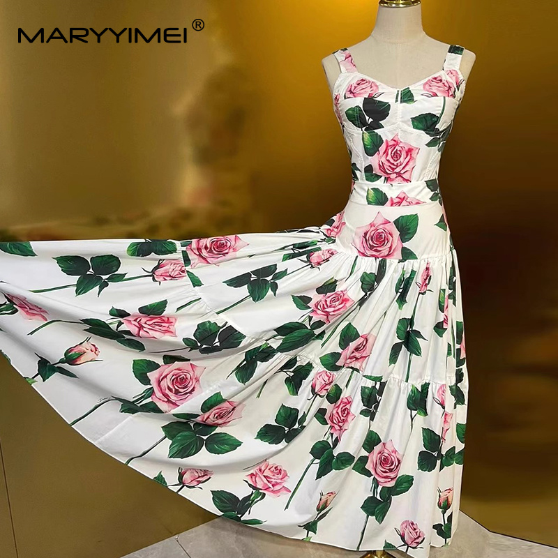 MARYYIMEI 꽃무늬 플리츠 스플라이싱 패션 슈트  - Romper Floral Print 리뷰 및 가격